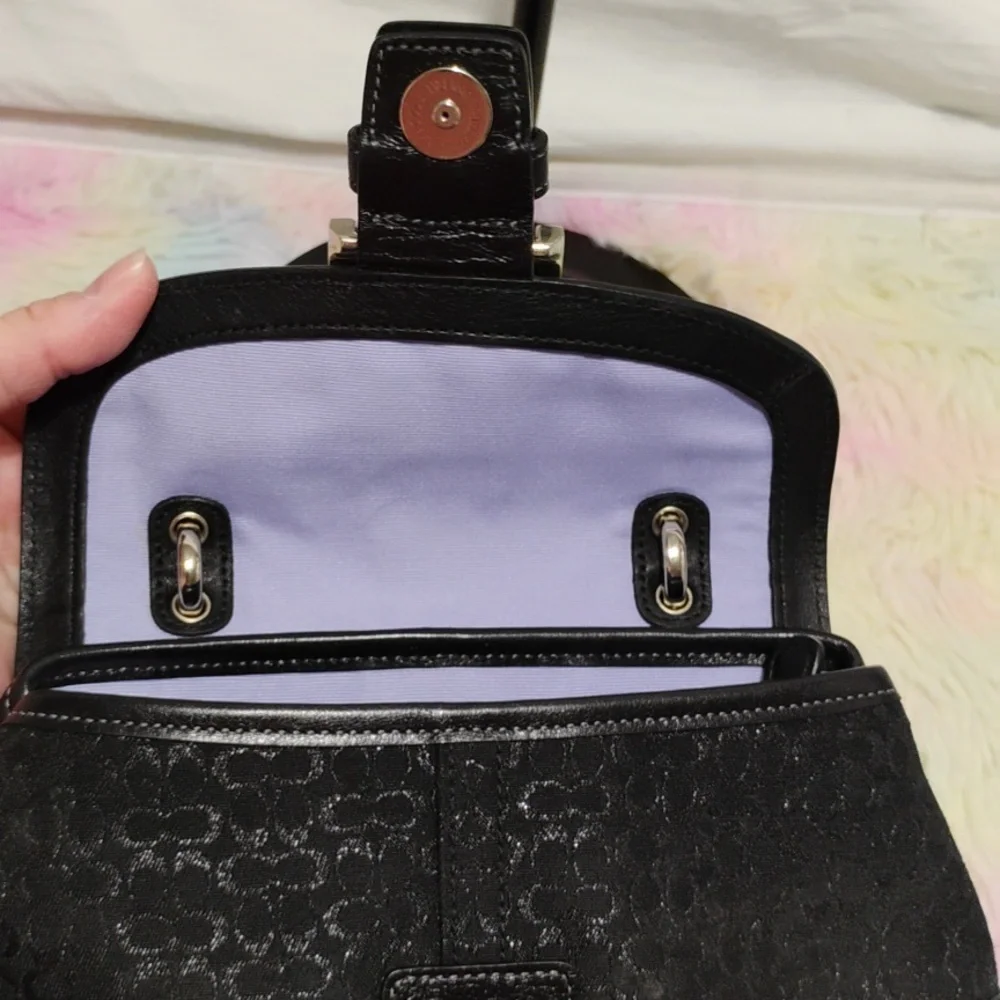 Authentic Coach Y2K Mini Studded Rhinestone Mini C Sparkle Collectible Bag - Picture 16 of 16